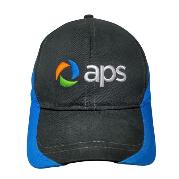 APS Slideback Hat Multicolor OSFA Adjustable Embroidered 6 Panel Cotton - Picture 1 of 7
